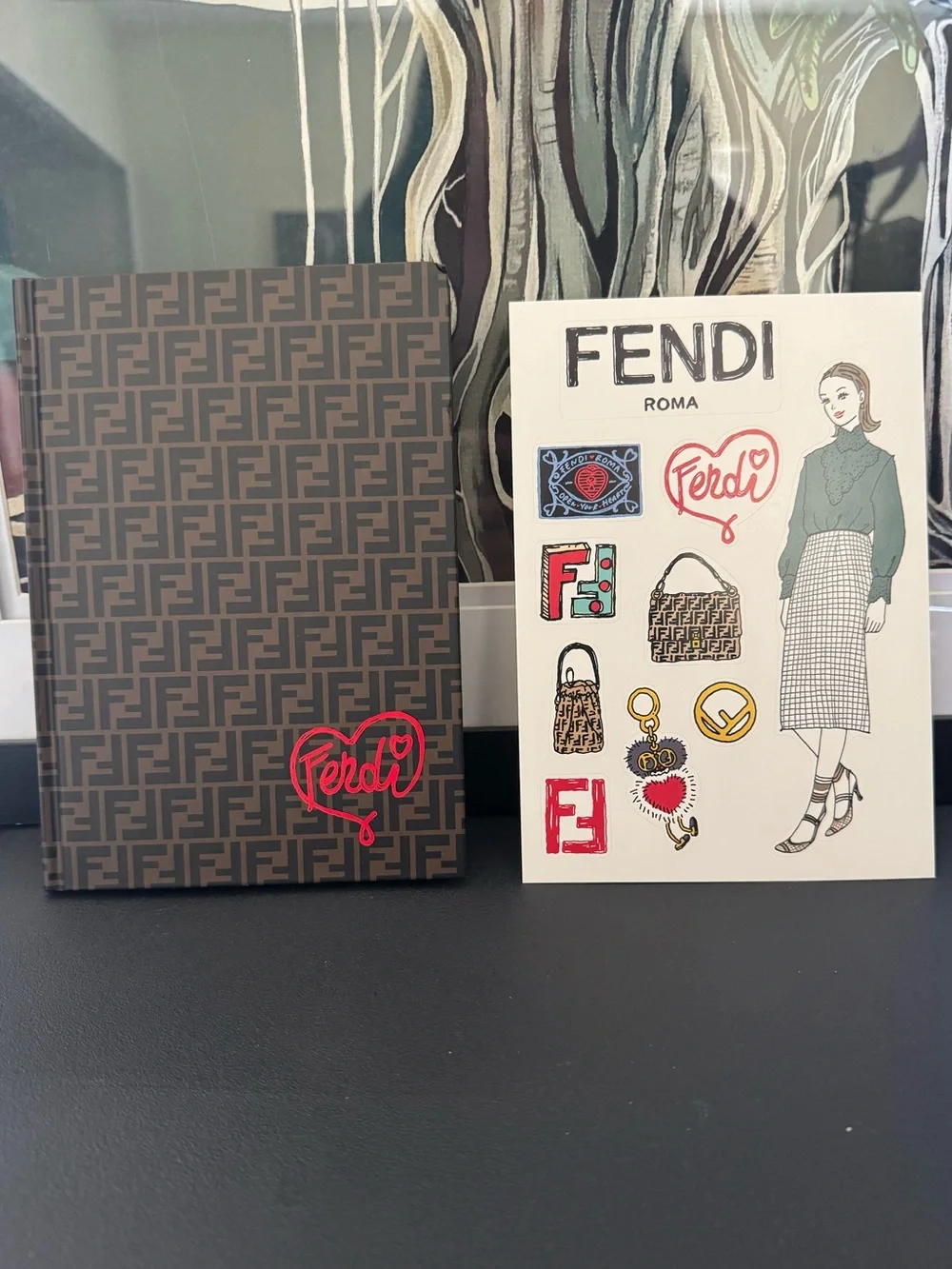 Fendi Notebook & Sticker Set - Picture 10 of 10